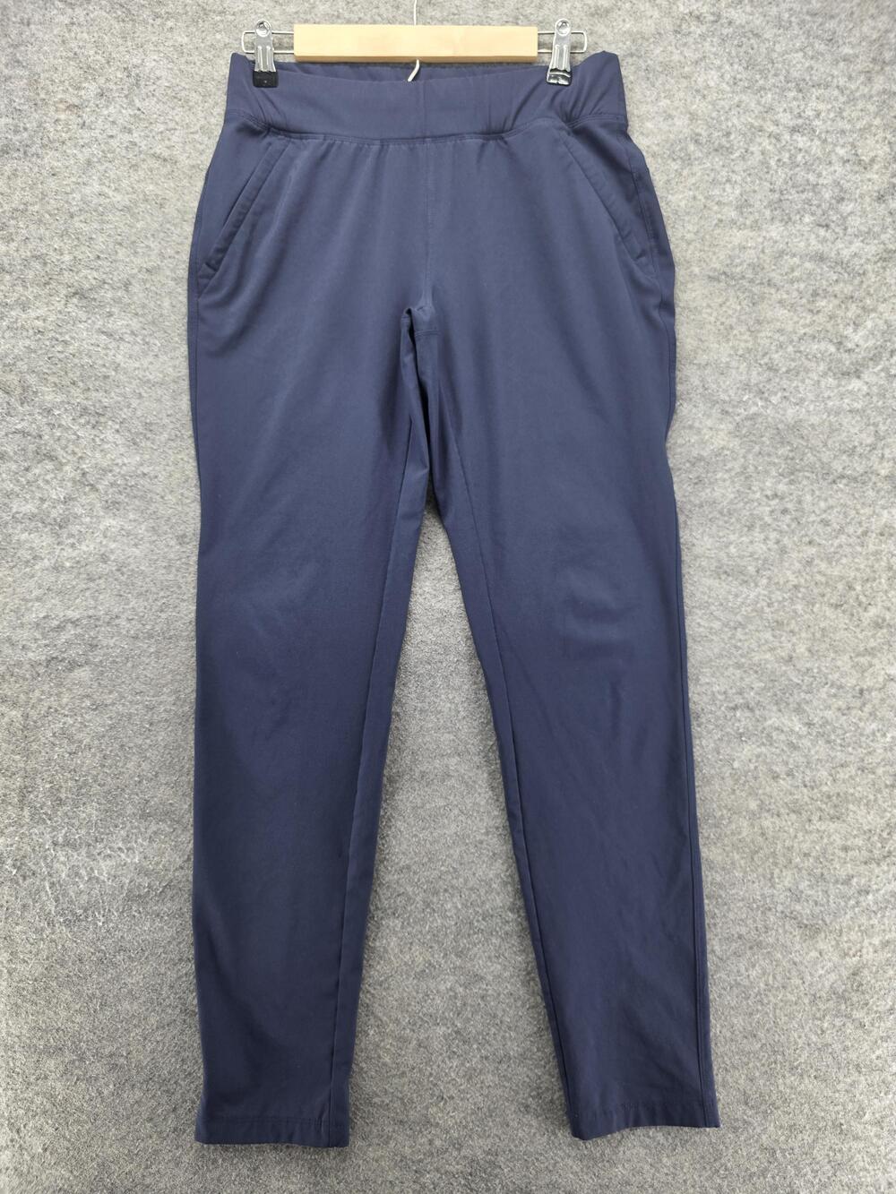 Columbia Pants Womens Small Blue Stretch Hiking Pull On Outdoor Trail Athletic